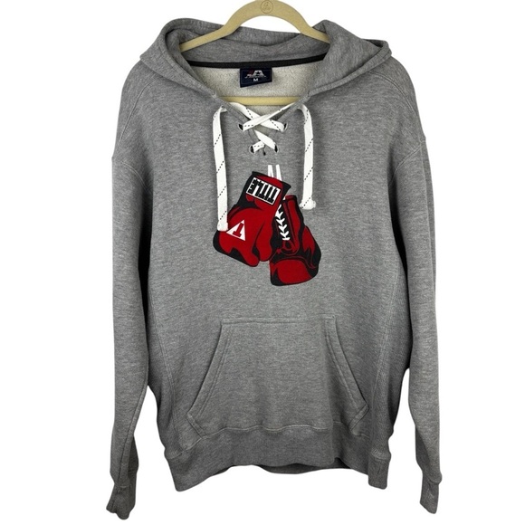 J America Other - J America Men’s Hoodie Sweatshirt Tie Neck Front pocket Casual Size M